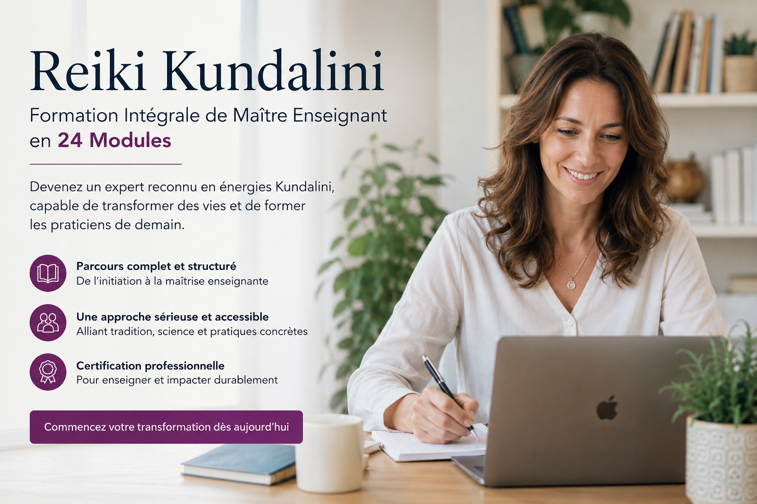 Reiki Kundalini : Formation Intégrale de Maître Enseignant
