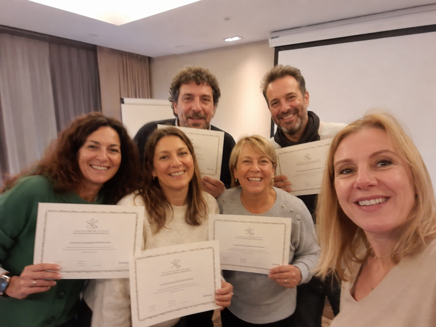 Cérémonie de remise des certificats Maître-Praticien