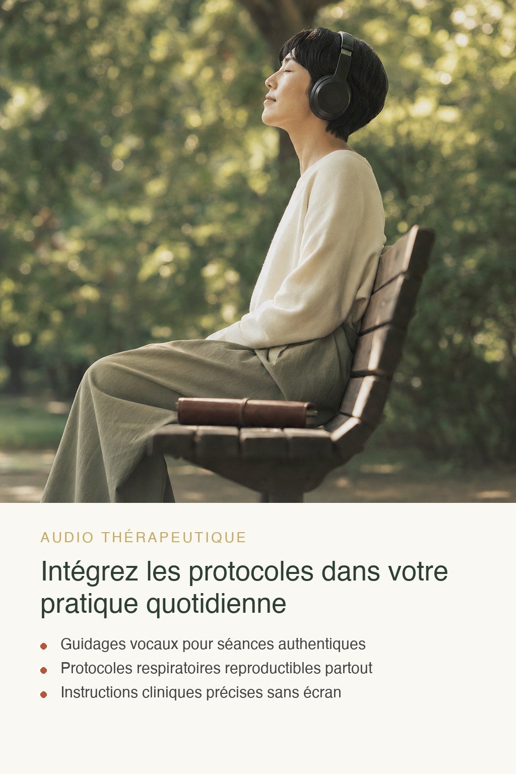 Format audio inclus · Relaxation Thérapeutique : De la Pratique Personnelle à l'Expertise Clinique