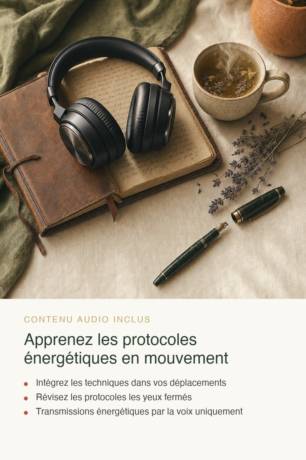 Format audio inclus · Libération Émotionnelle Énergétique : Du Soin Personnel à l'Excellence Thérapeutique