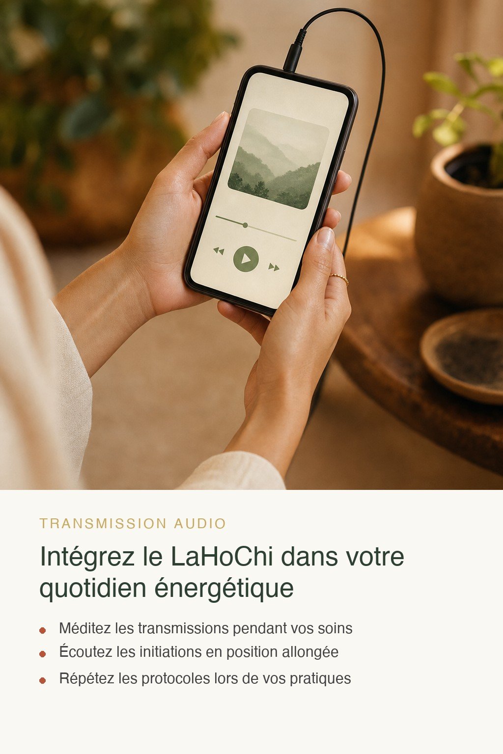 Format audio inclus · LaHoChi : De la Pratique Personnelle à la Transmission Sacrée