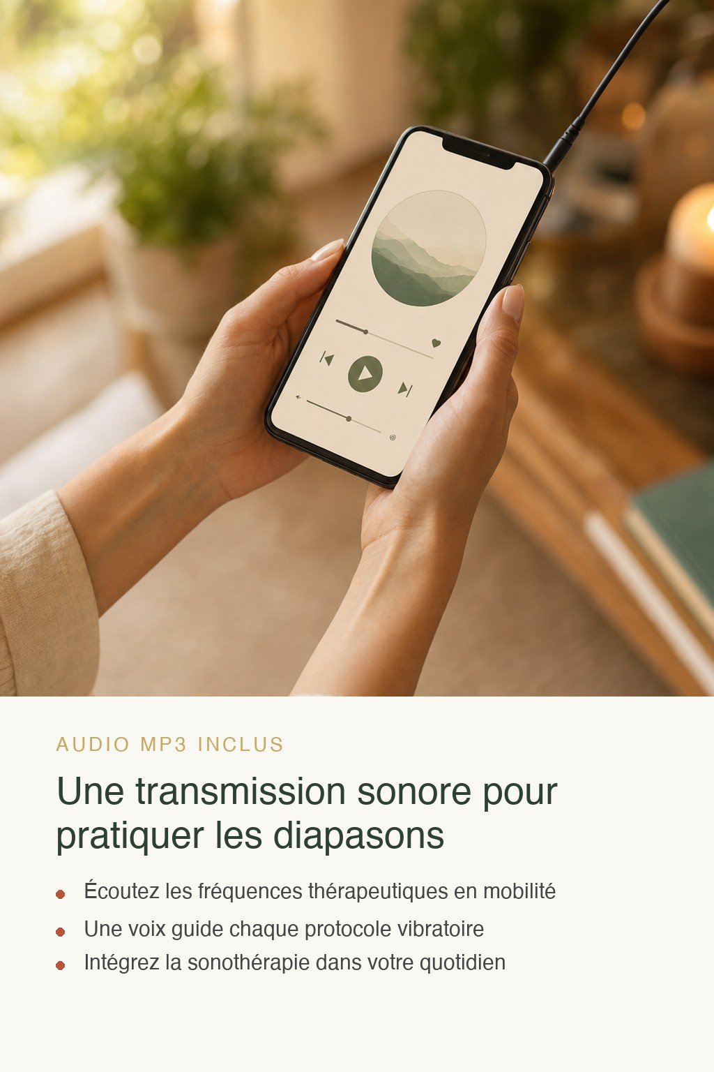 Format audio inclus · Diapasons Thérapeutiques : L'Art du Rééquilibrage Énergétique par le Son