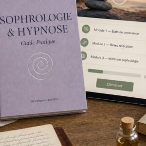 Formation en sophrologie, hypnose, relaxation et méditation pour le bien-être. - Niveau Débutant