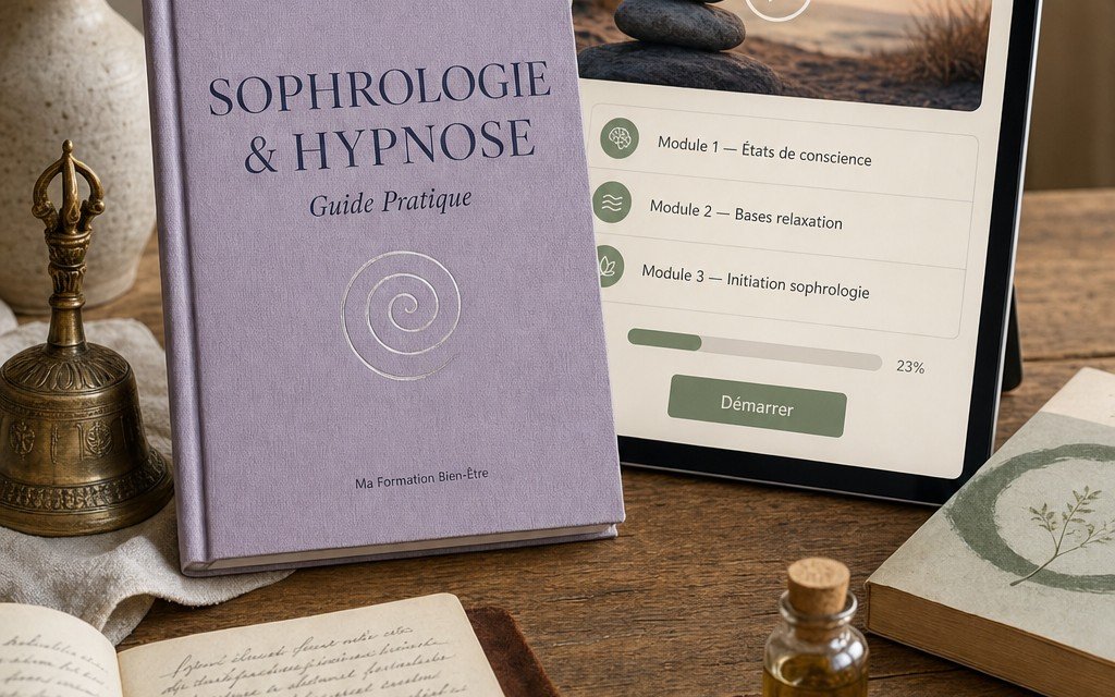 Formation en sophrologie, hypnose, relaxation et méditation pour le bien-être. - Niveau Débutant