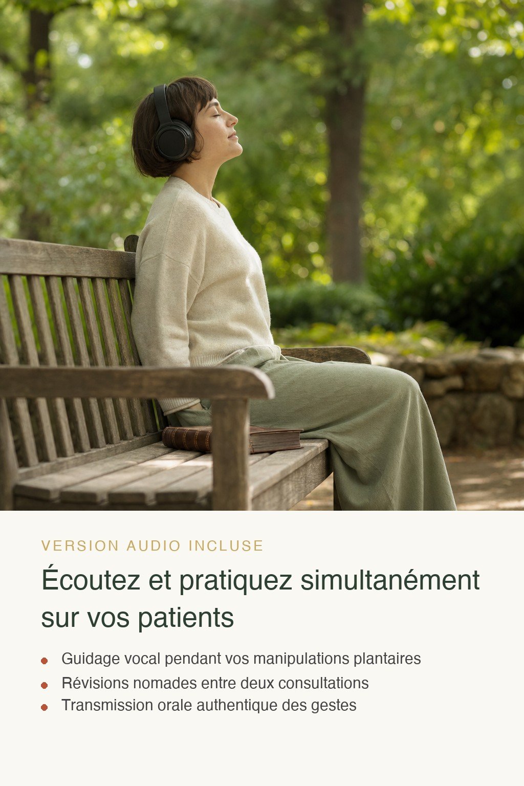 Format audio inclus · Réflexologie Plantaire : De la Pratique Personnelle à l'Enseignement Professionnel