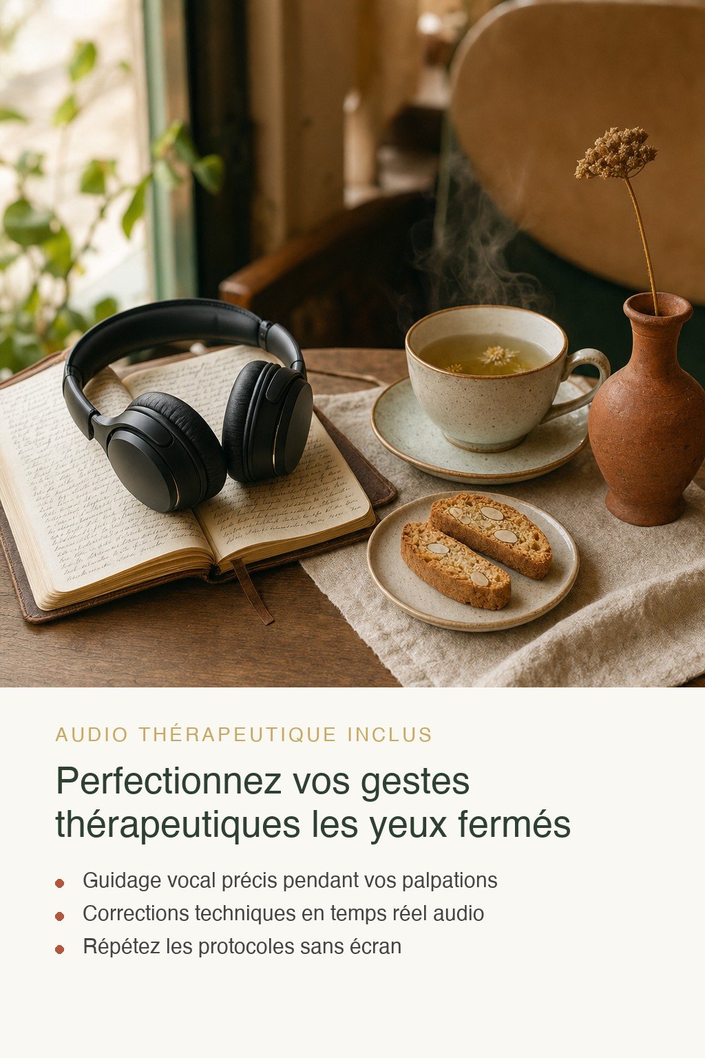 Format audio inclus · Thérapie Musculo-Squelettique : De la Palpation à l'Expertise Clinique