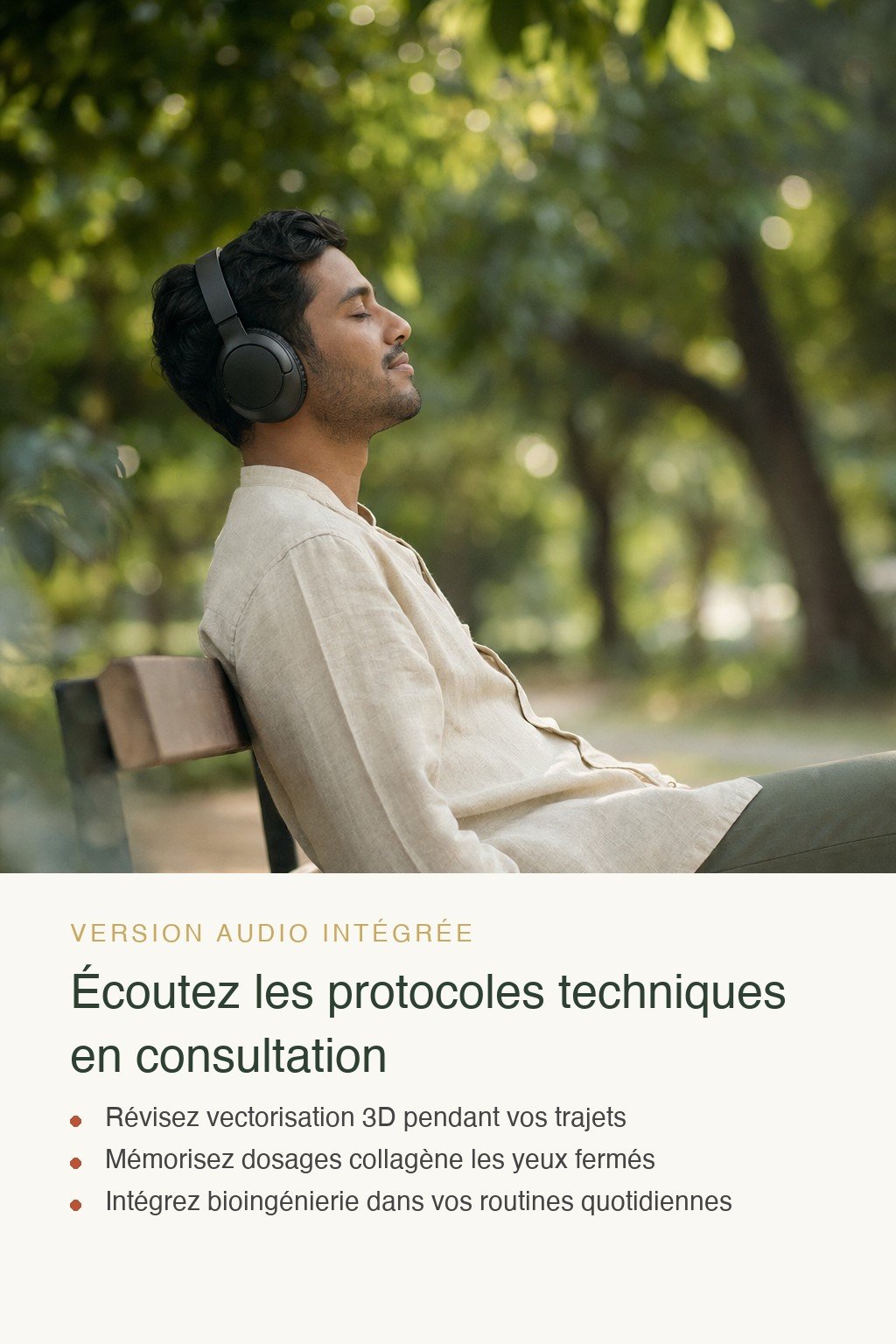 Format audio inclus · Fils de Soie au Collagène : Méthode Intégrale du Praticien au Formateur Expert