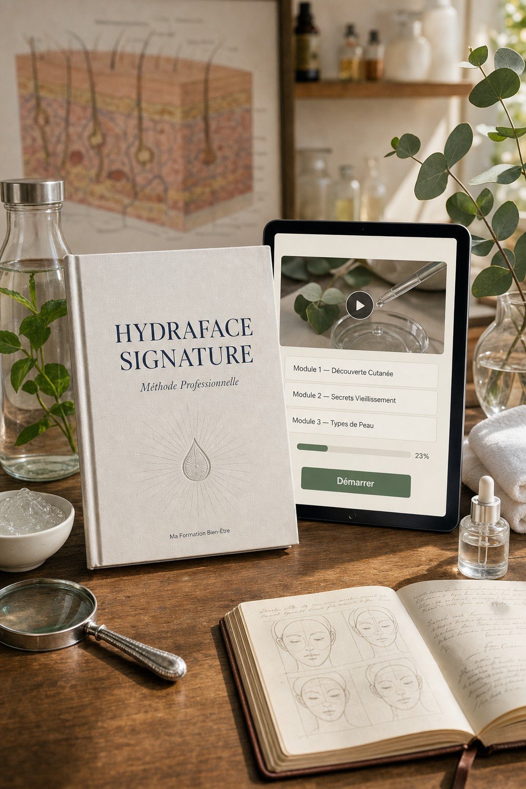 Hydraface Signature : Méthode Professionnelle en 24 Modules