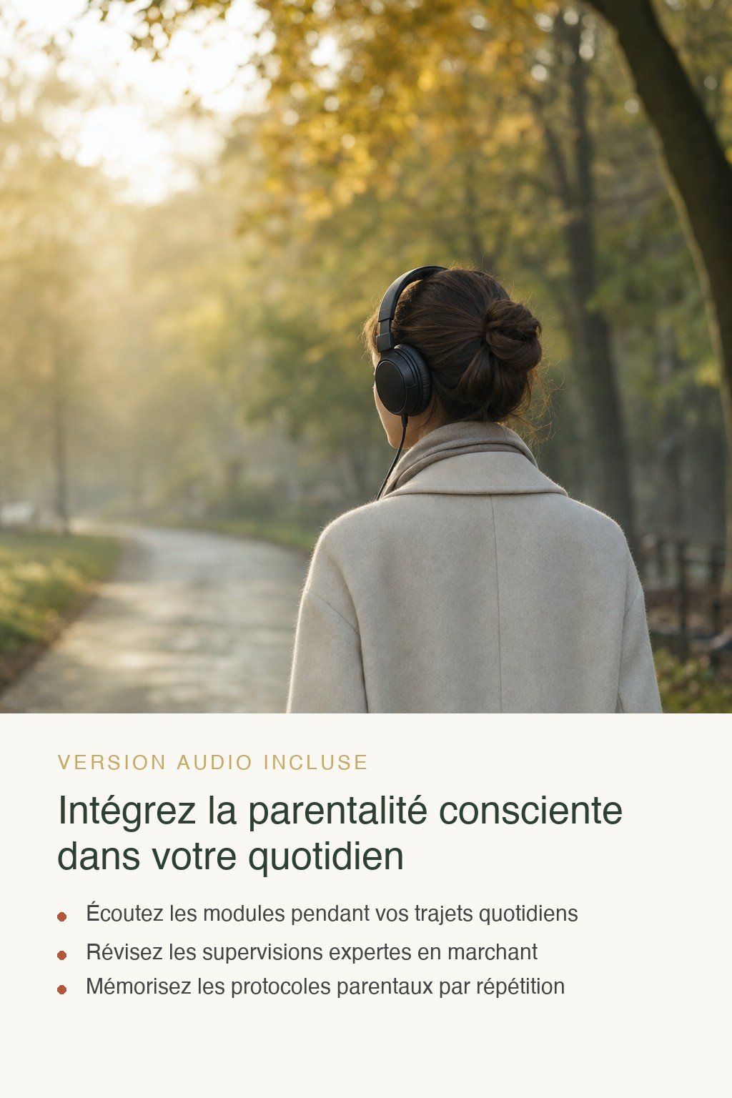 Format audio inclus · Devenez Coach en Parentalité Consciente : De la Pratique Personnelle à la Supervision d'Experts