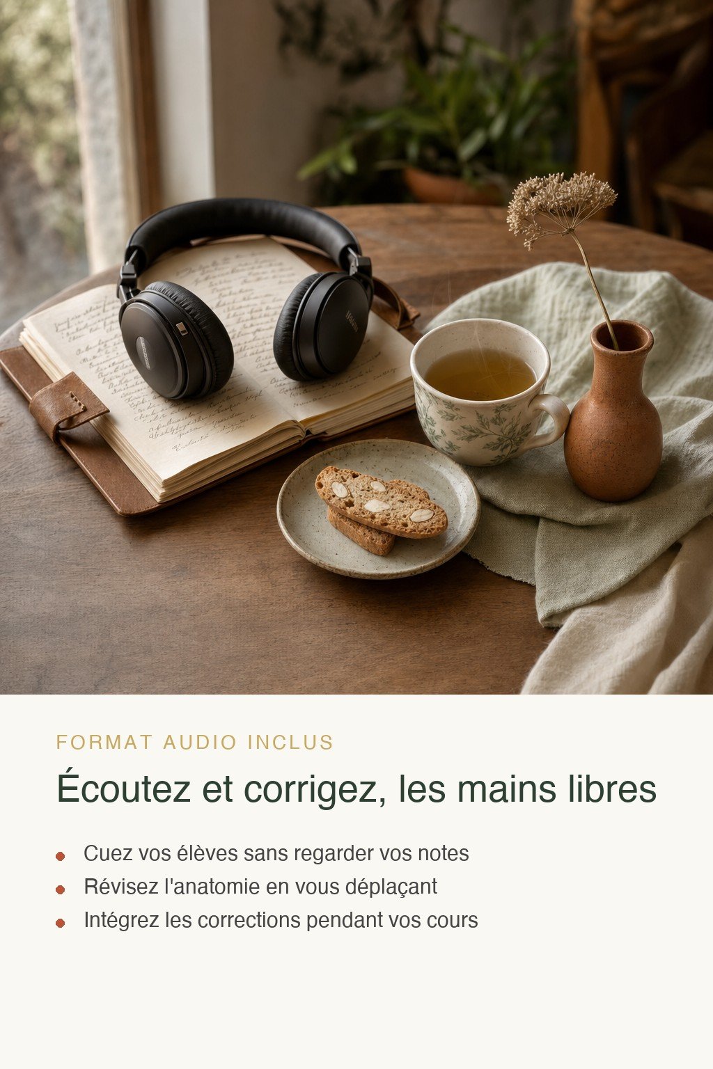 Format audio inclus · Instructeur Pilates Certifié : De la Pratique Personnelle à l'Excellence Thérapeutique