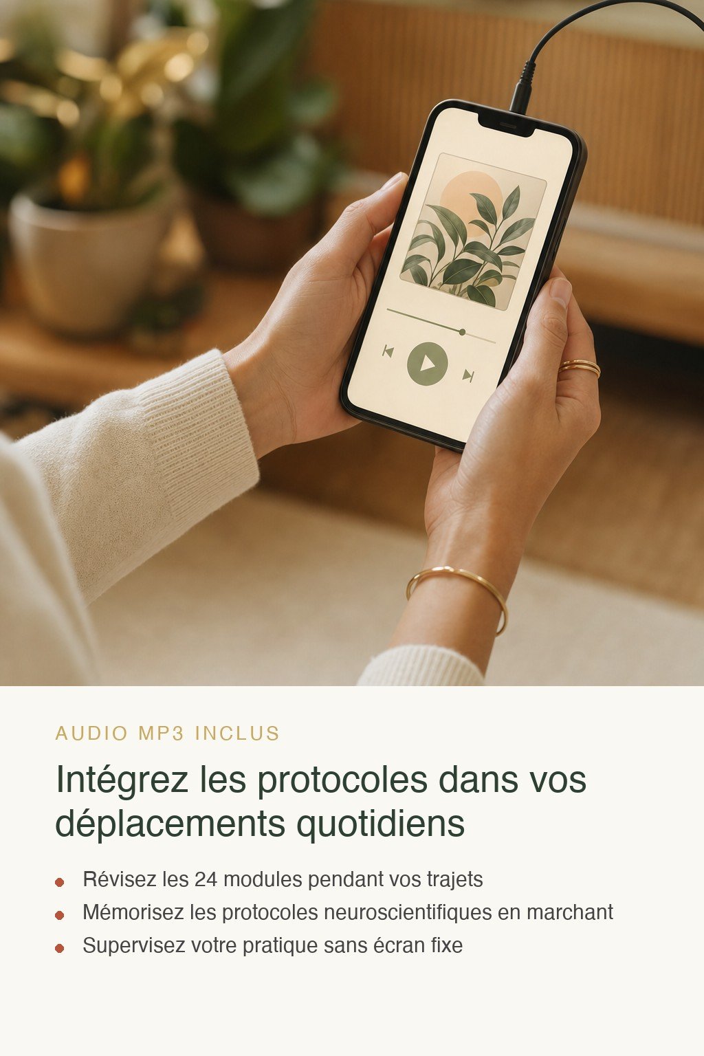 Format audio inclus · Transformez le Mal-Être en Force Intérieure : 24 Modules pour Praticiens