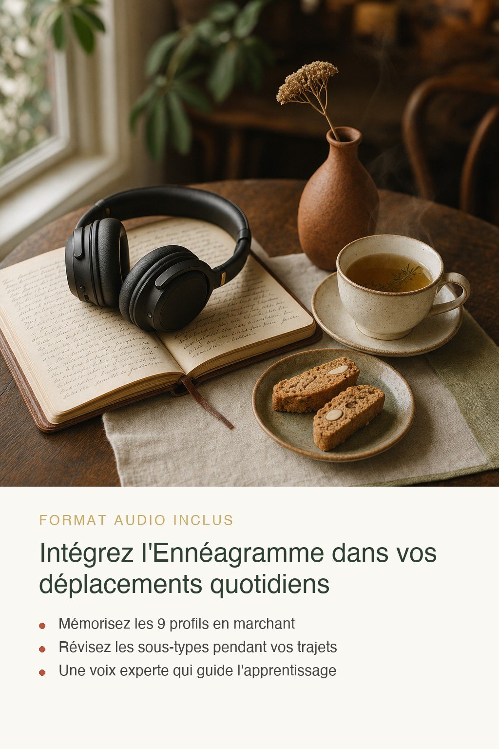 Format audio inclus · L'Ennéagramme : Des Fondations à la Transmission Professionnelle
