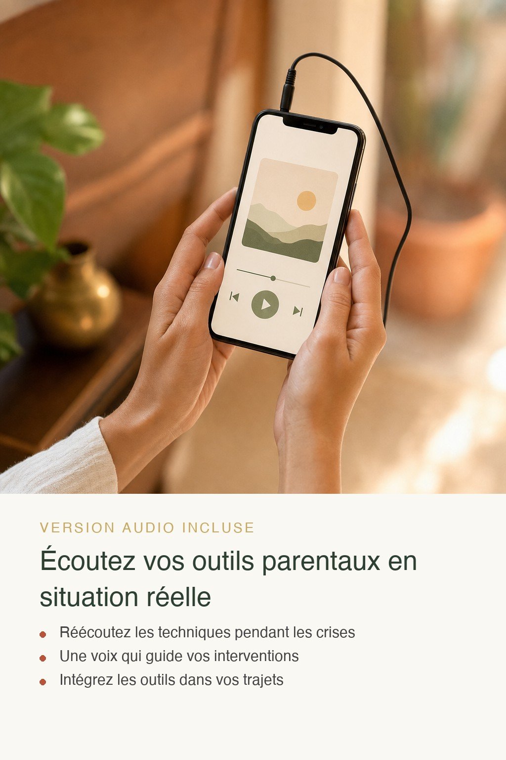 Format audio inclus · Découvrez le Coaching Parental et Construisez une Relation Harmonieuse et Bienveillante avec Vos Enfants