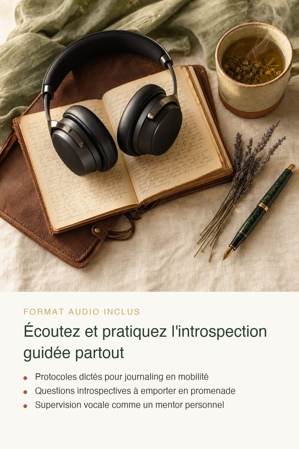 Format audio inclus · L'Art du Journal Introspectif — De la Pratique Personnelle à la Transmission Professionnelle