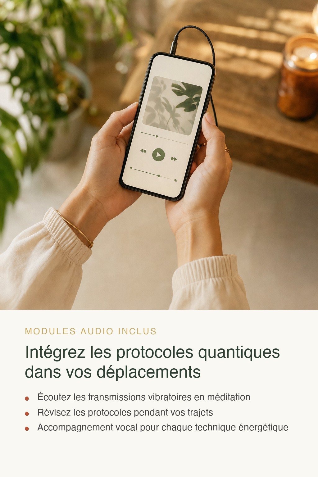 Format audio inclus · Bioénergie Quantique : La Voie du Praticien Vibratoire