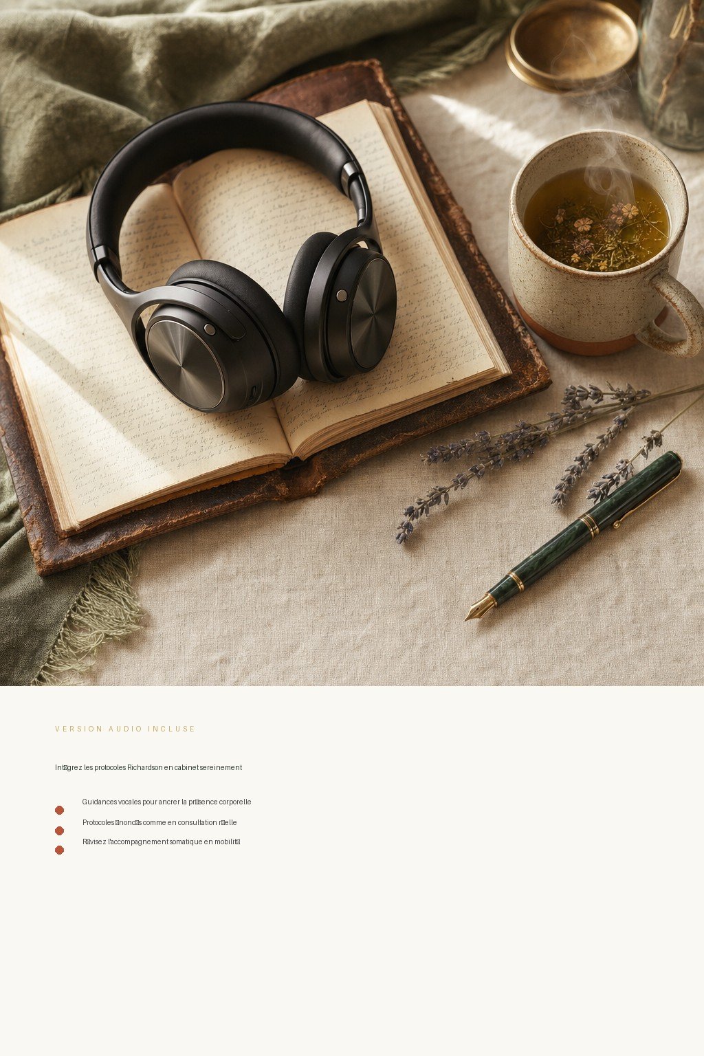 Format audio inclus · Devenez Praticien en Slow Sex et guidez vos clients vers une intimité libérée