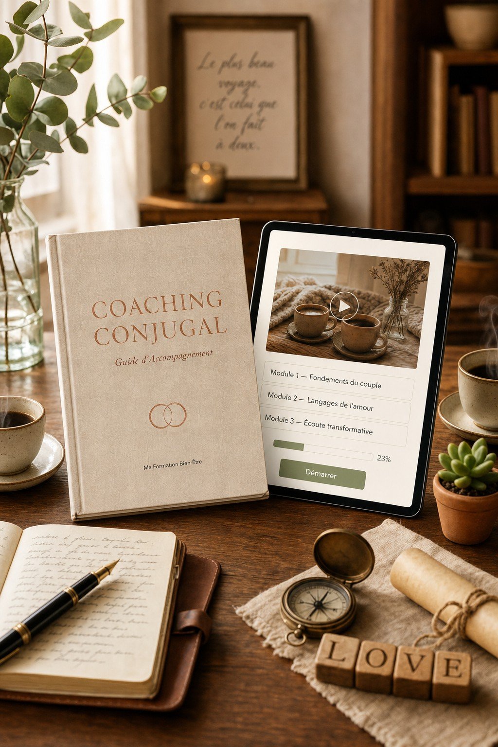 Découvrez le Coaching Conjugal et Accompagnez Vos Premiers Couples vers l'Harmonie Retrouvée