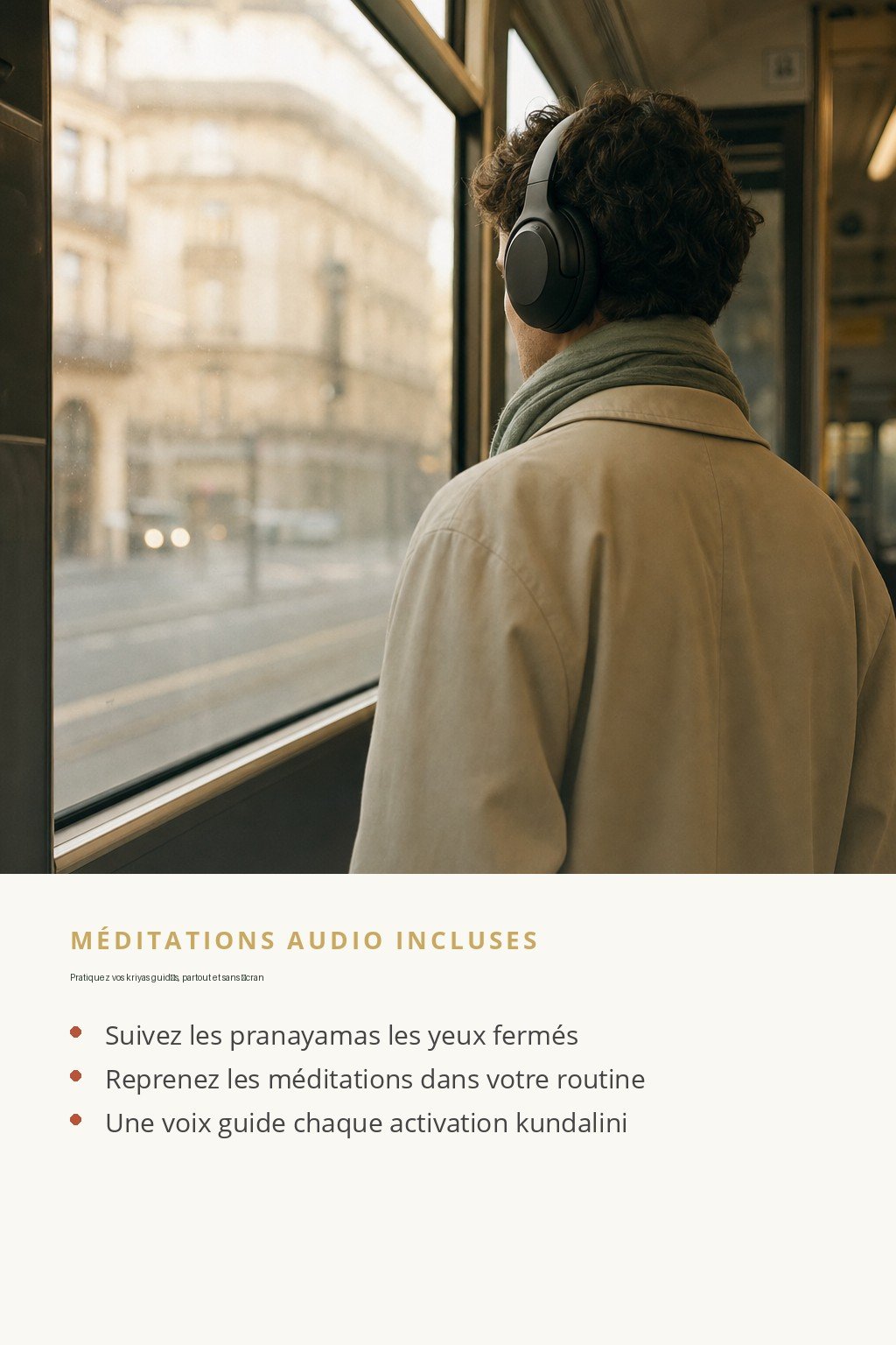 Format audio inclus · Éveillez votre énergie kundalini en toute sécurité, à votre propre rythme