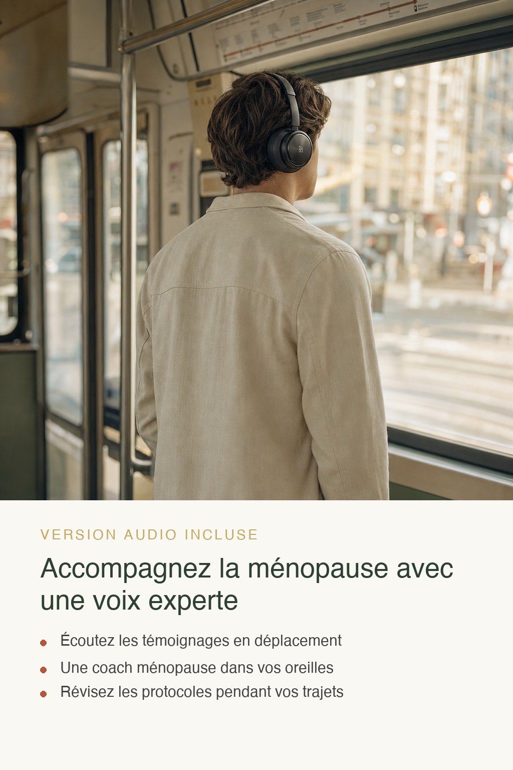 Format audio inclus · Découvrez les Secrets de la Ménopause et Faites Vos Premiers Pas vers un Accompagnement Bienveillant des Femmes