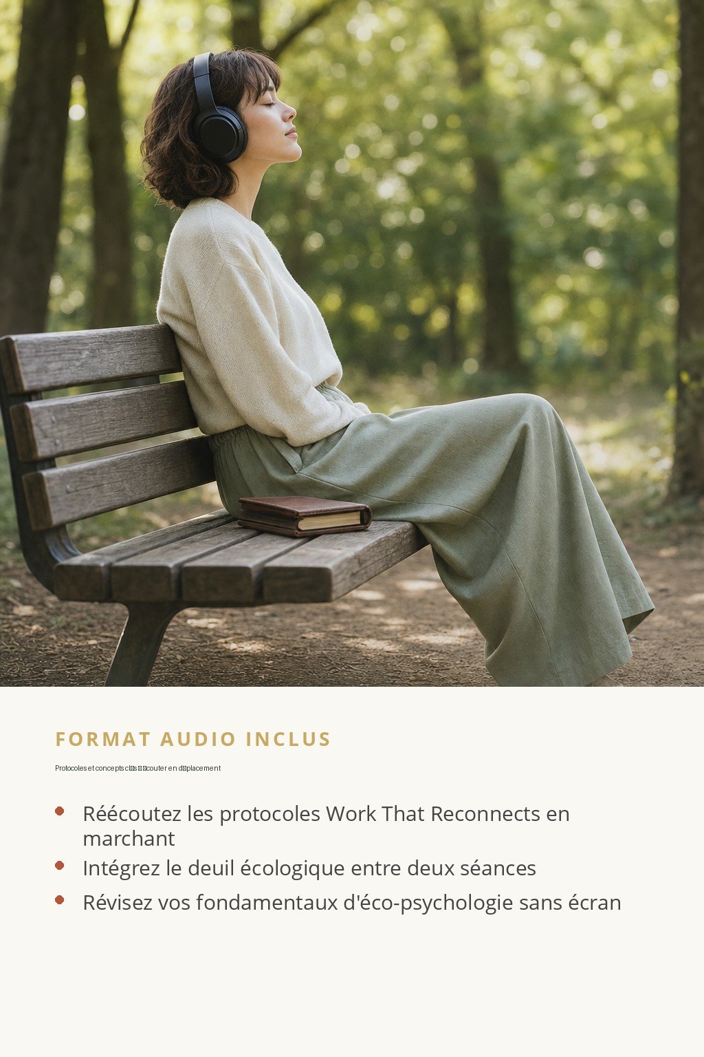 Format audio inclus · Devenez le praticien référent en accompagnement de l'éco-anxiété