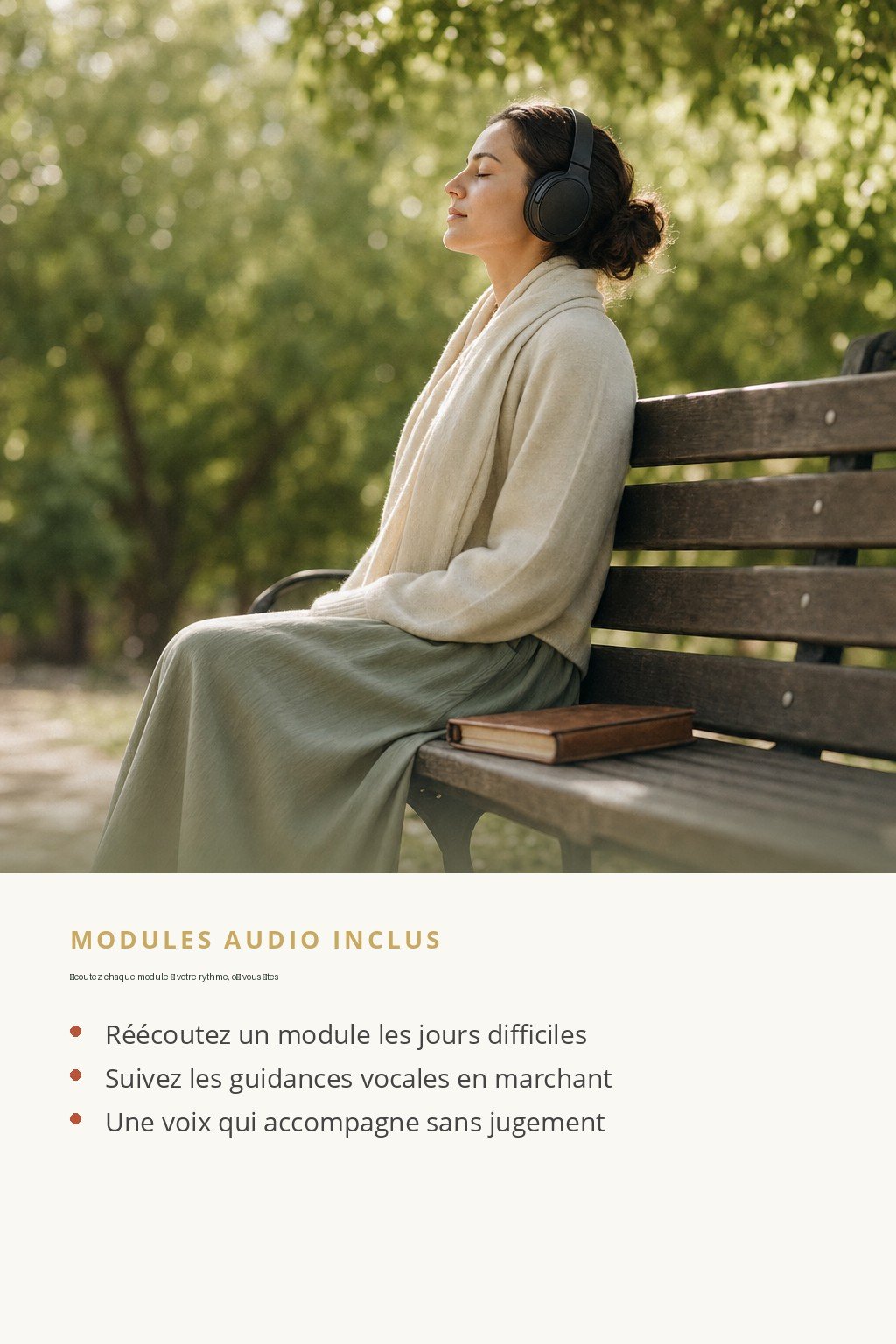 Format audio inclus · Sortez de l'emprise et reconstruisez votre vie, module par module