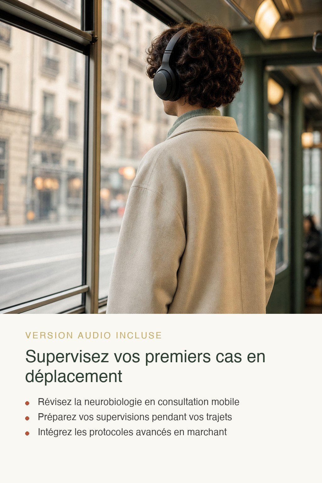 Format audio inclus · Maîtrisez l'Art de l'Excellence Clinique et Formez l'Élite des Psychopraticiens de Demain