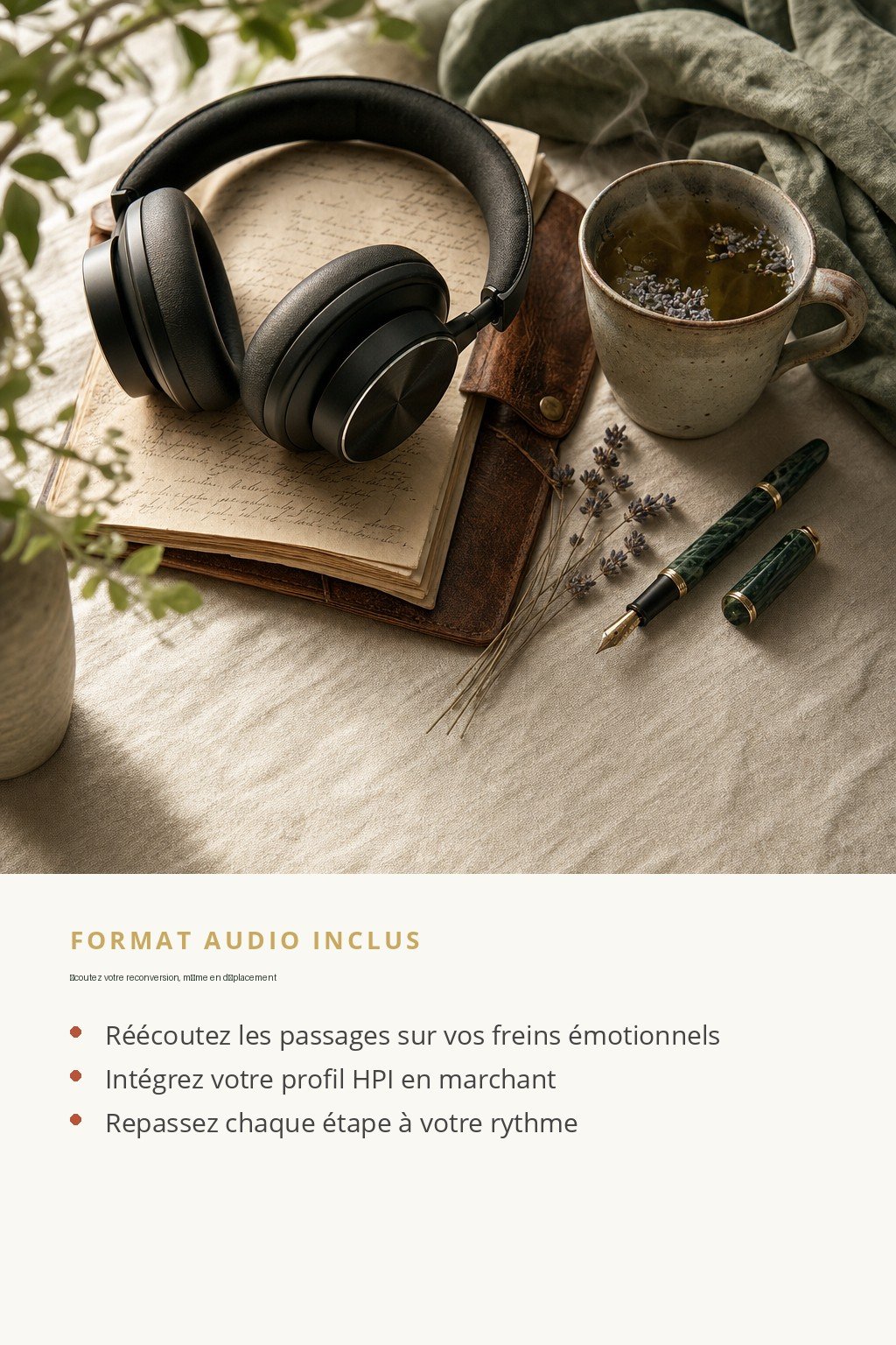 Format audio inclus · Trouvez votre voie professionnelle avec votre profil HPI et hypersensible