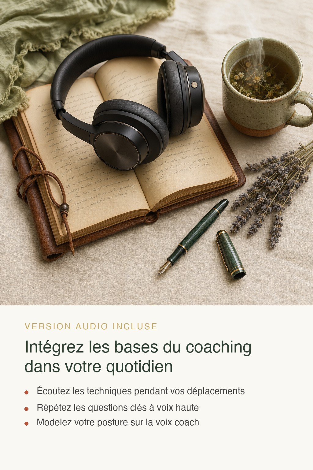 Format audio inclus · Découvrez le Coaching de Vie et Accompagnez Vos Premiers Clients vers leur Transformation