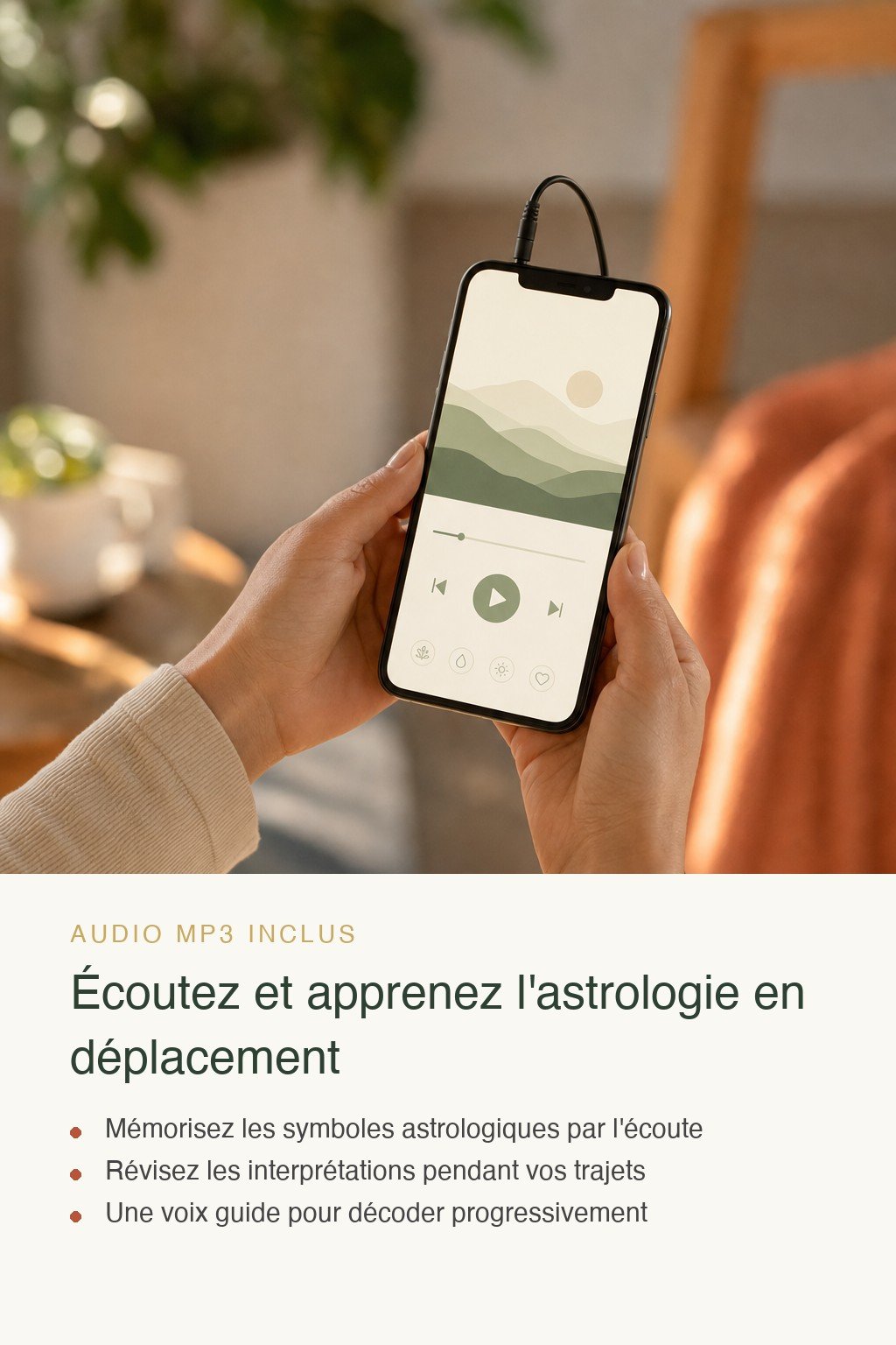 Format audio inclus · Découvrez l'Astrologie Psychologique et Lisez Votre Première Carte du Ciel avec Clarté