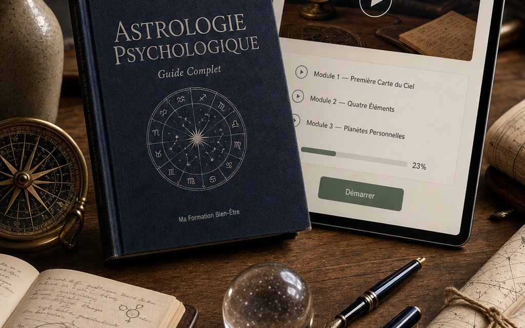 Formation en astrologie appliquée à la santé et à la psychologie. - Niveau Débutant