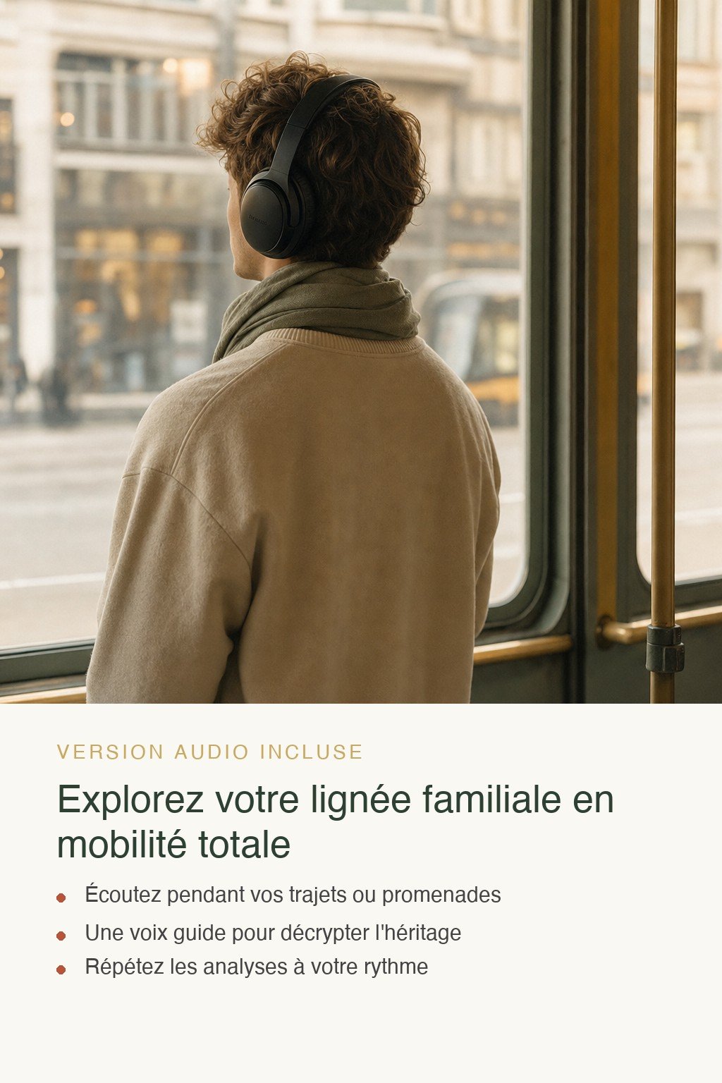 Format audio inclus · Découvrez la Psychogénéalogie et Libérez-Vous des Schémas Familiaux qui Se Répètent