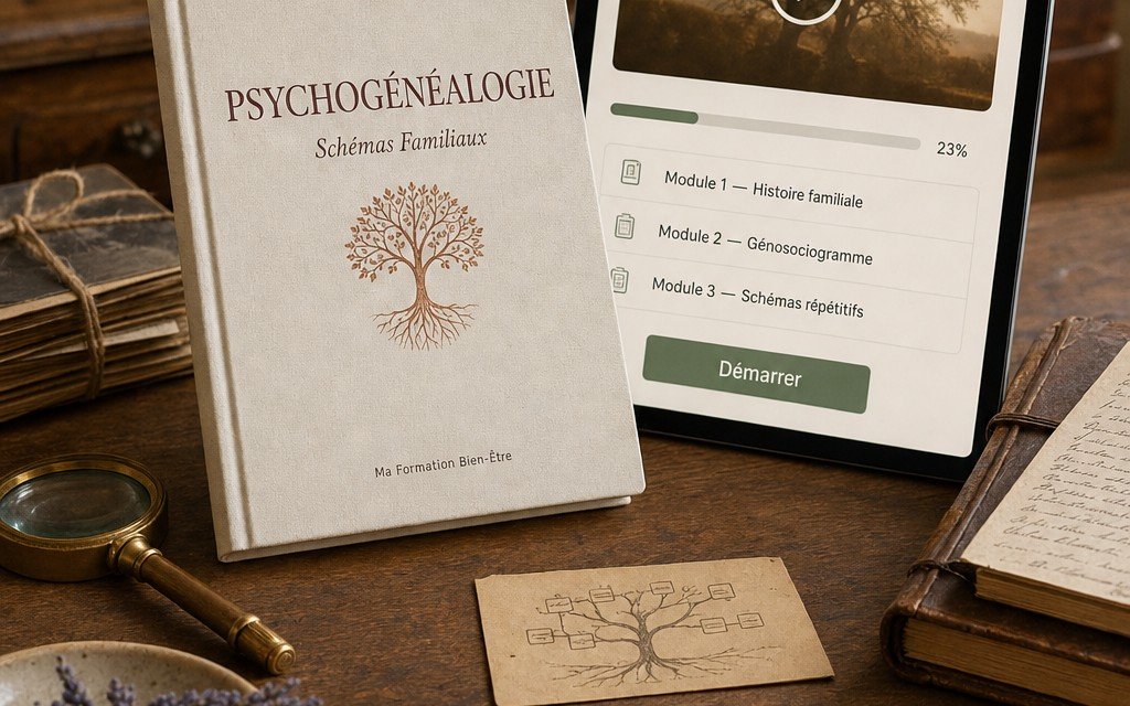 Formation avancée en psychogénéalogie et analyse d’arbre familial. - Niveau Débutant