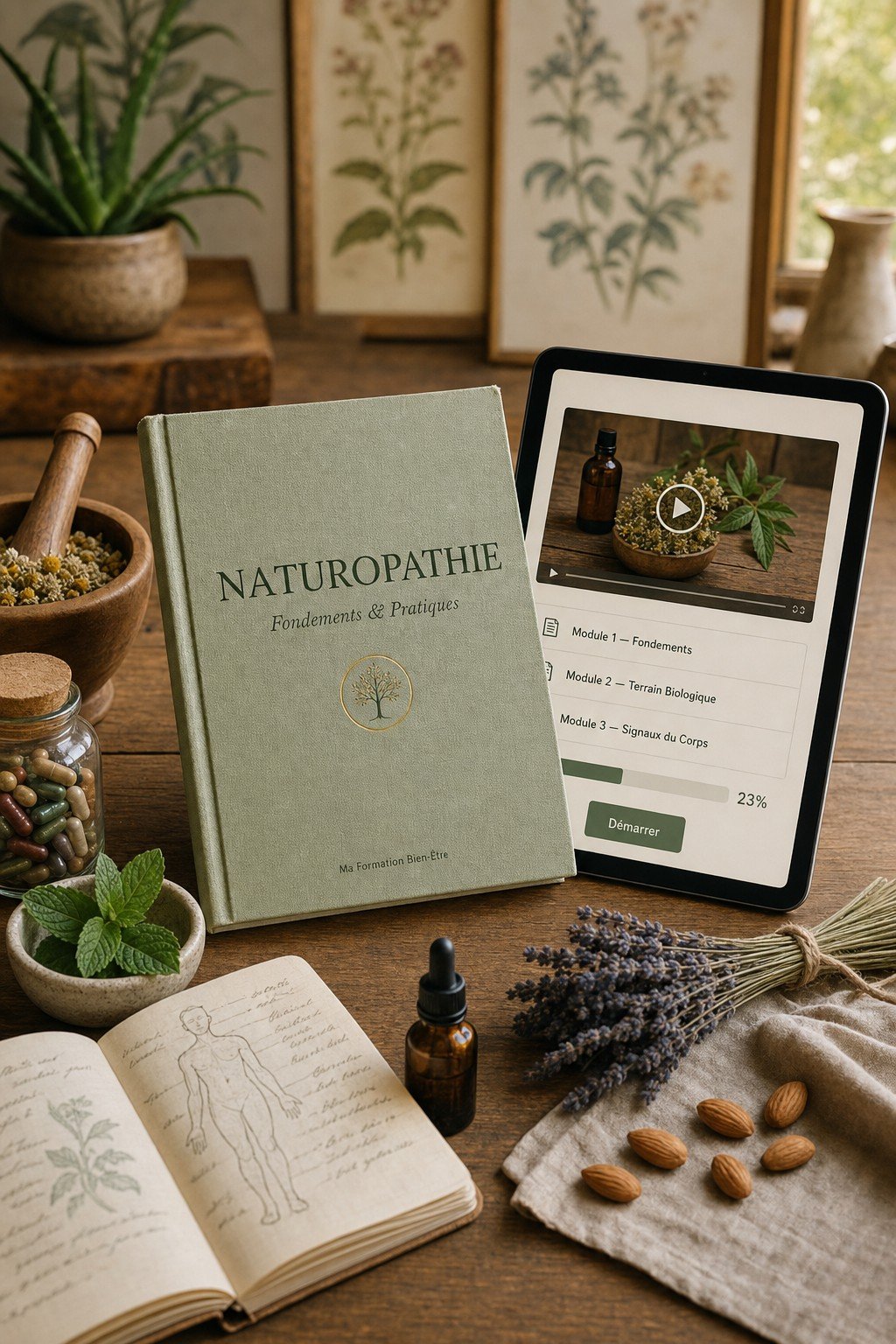 Découvrez les Secrets de la Naturopathie et Prenez Soin de Votre Corps Naturellement dès Aujourd'hui