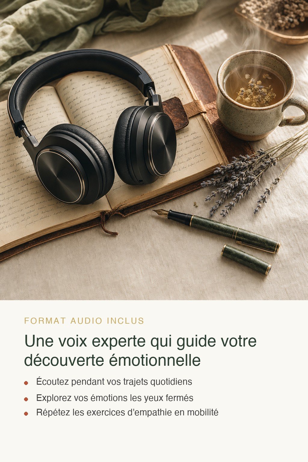 Format audio inclus · Découvrez l'Intelligence Émotionnelle et Faites Vos Premiers Pas vers une Sérénité Durable