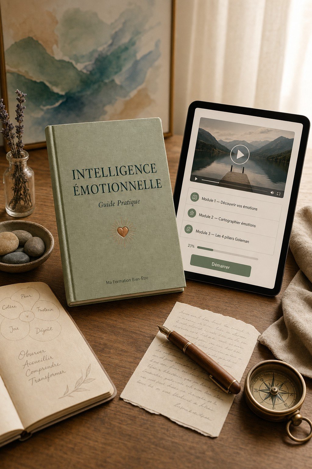 Découvrez l'Intelligence Émotionnelle et Faites Vos Premiers Pas vers une Sérénité Durable