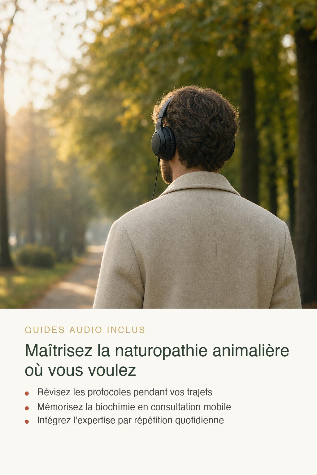Format audio inclus · Maîtrisez l'Art de la Naturopathie Animalière Intégrative et Formez l'Élite des Praticiens Vétérinaires Holistiques