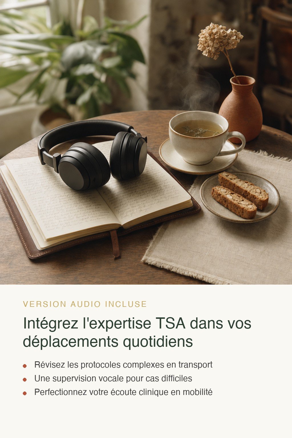 Format audio inclus · Devenez un Coach TSA Confirmé Capable de Transformer les Profils Complexes avec Expertise et Précision