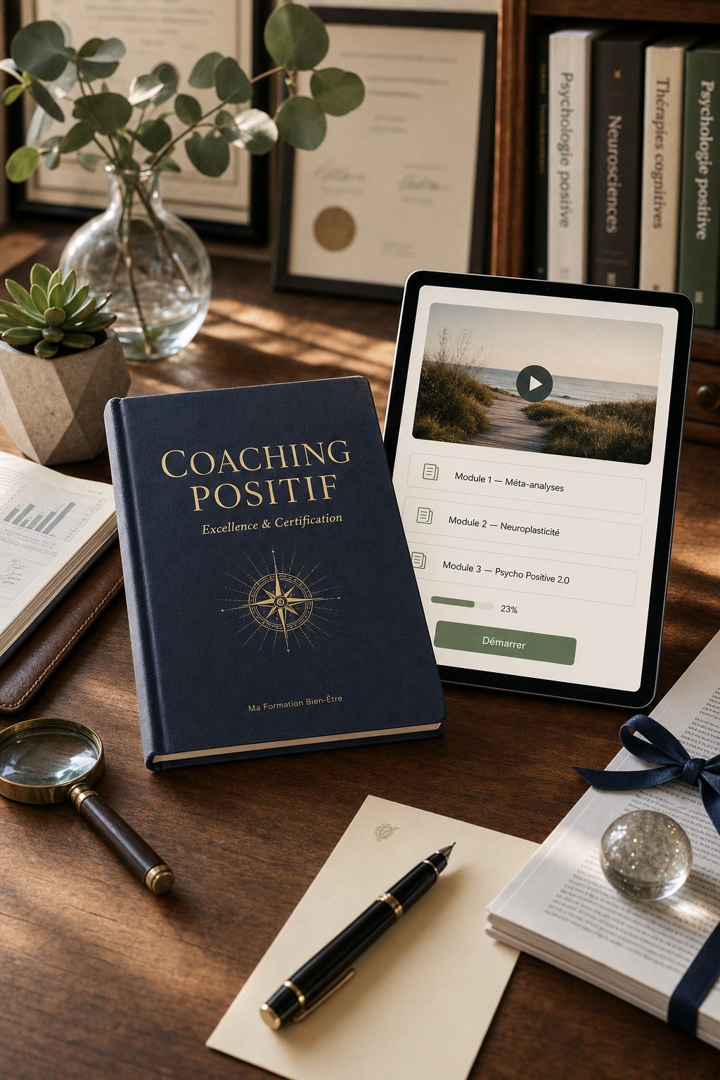 Maîtrisez l'Art du Coaching en Psychologie Positive et Certifiez la Prochaine Génération de Coachs d'Excellence