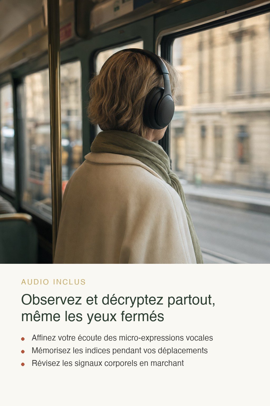 Format audio inclus · Découvrez le Langage Corporel et Décryptez les Émotions Cachées Dès Vos Premières Conversations