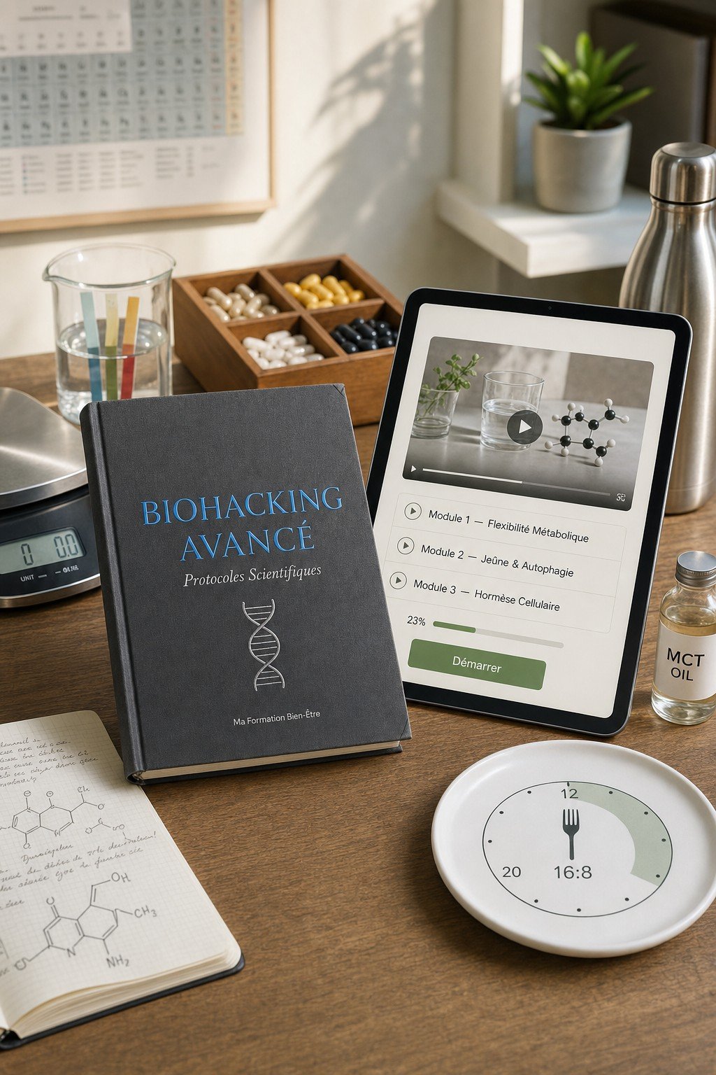 Devenez un Biohacker Confirmé Capable d'Orchestrer Votre Biologie avec une Précision Scientifique