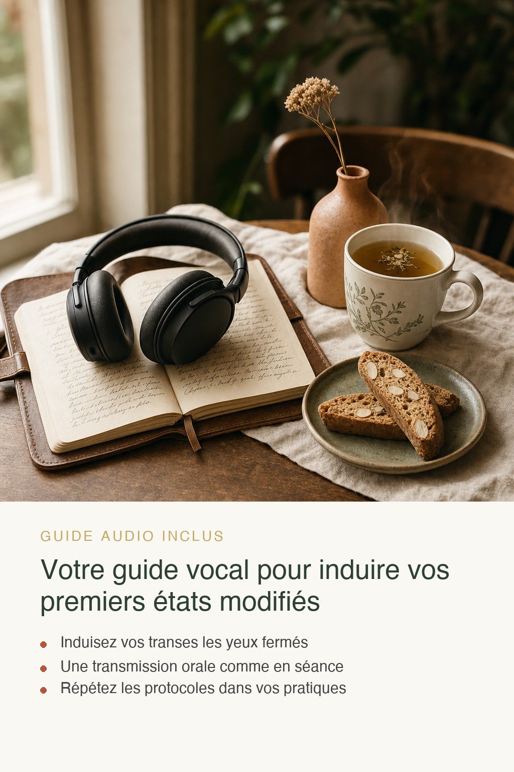Format audio inclus · Découvrez l'Hypnose Quantique et Induisez Votre Premier État Modifié de Conscience