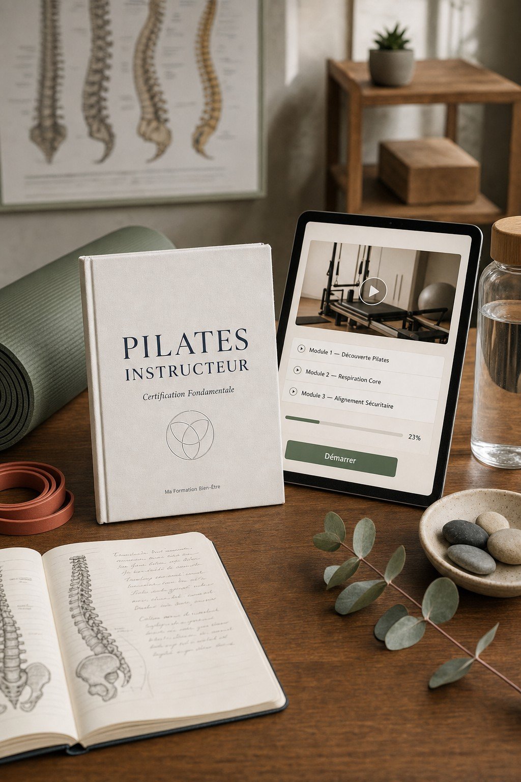 Découvrez les Fondamentaux du Pilates et Obtenez Votre Première Certification d'Instructeur