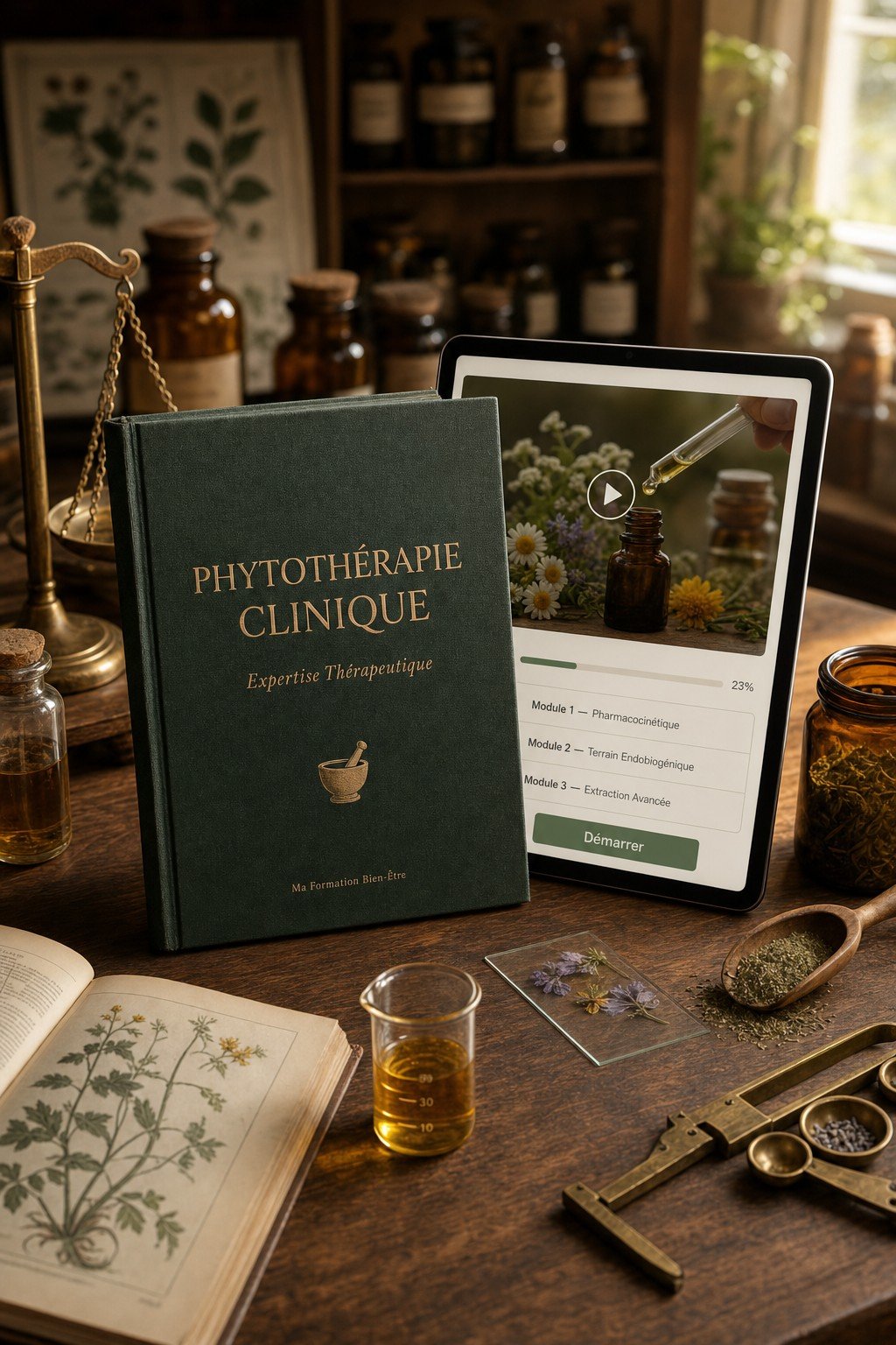 Devenez un Phytothérapeute Confirmé Capable de Créer des Protocoles Thérapeutiques Complexes avec Précision Clinique