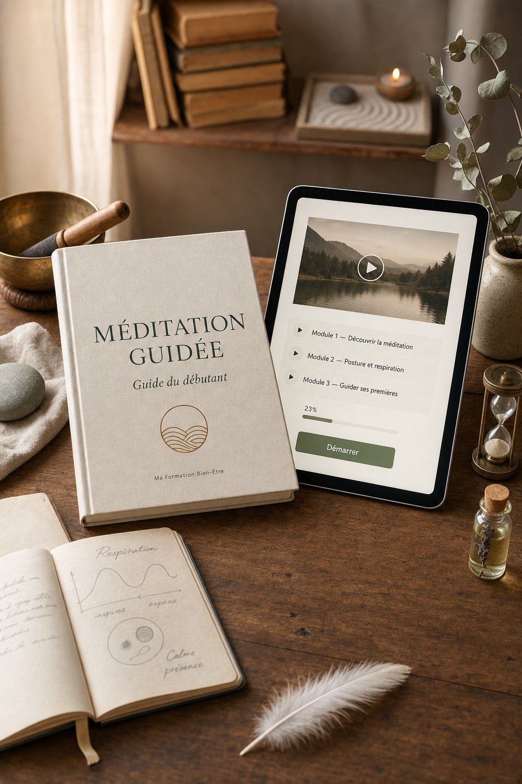 Découvrez l'Art de la Méditation et Guidez Votre Première Séance avec Confiance et Authenticité