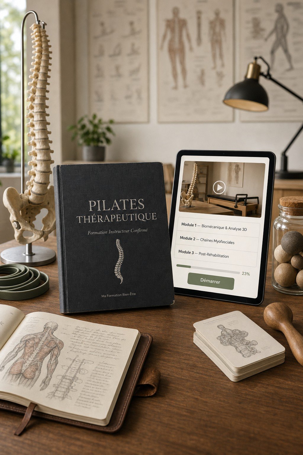 Devenez un Instructeur Pilates Confirmé Capable d'Accompagner les Cas Thérapeutiques Complexes avec Expertise