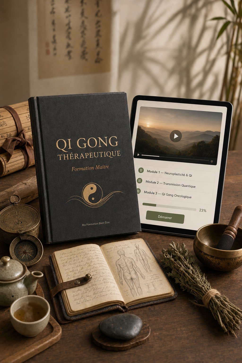 Maîtrisez l'Art du Qi Gong Thérapeutique et Transmettez Votre Excellence aux Futurs Instructeurs