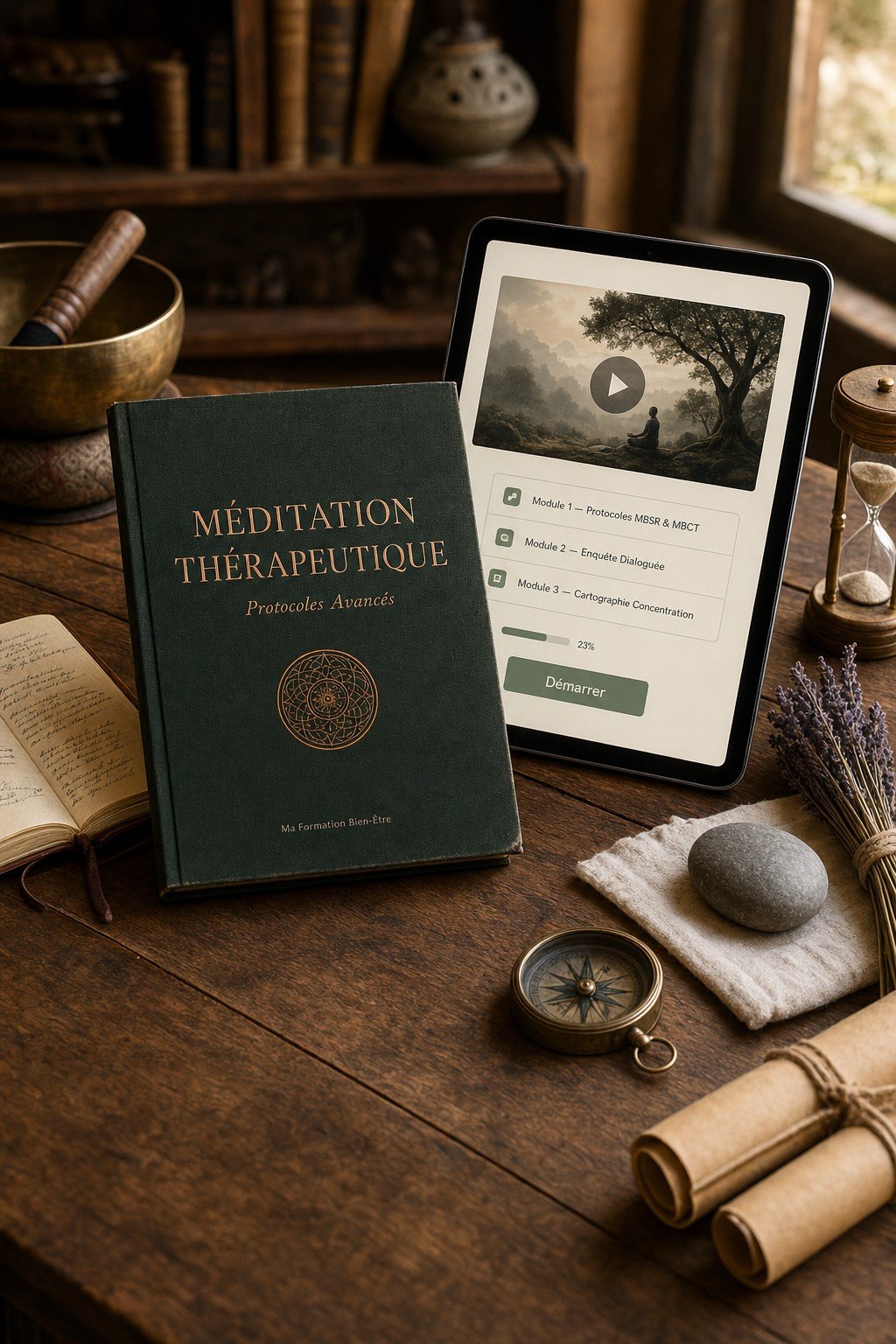 Devenez un Enseignant en Méditation Confirmé Capable de Créer des Protocoles Thérapeutiques Personnalisés avec Excellence