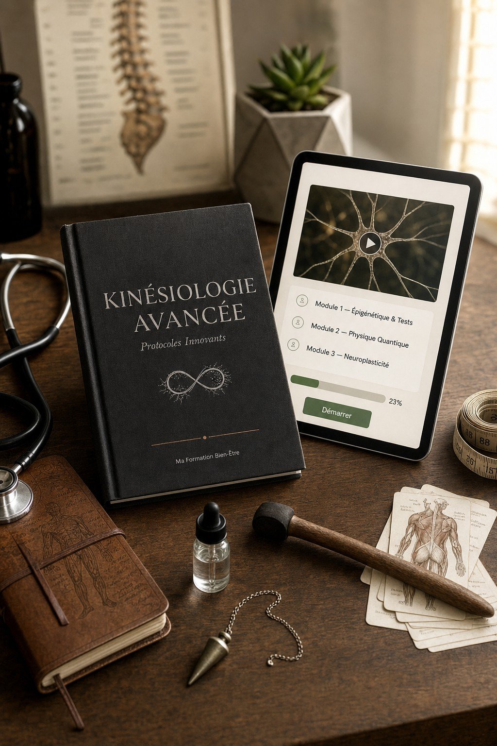 Maîtrisez l'Art de la Kinésiologie Avancée et Devenez un Expert Créateur de Protocoles Thérapeutiques Innovants