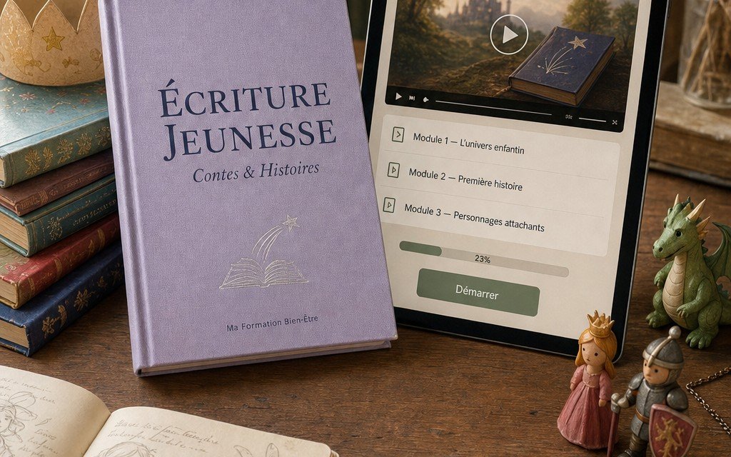 Cours en ligne d’écriture d’histoires pour enfants - Niveau Débutant
