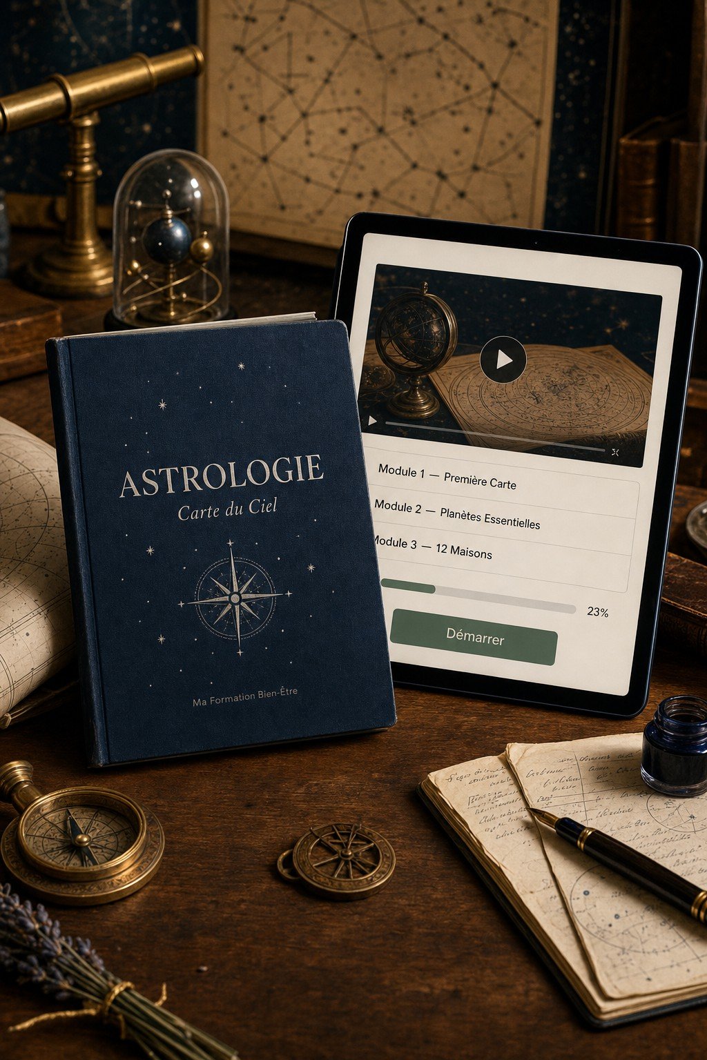 Découvrez l'Astrologie et Décodez Votre Première Carte du Ciel en Toute Confiance